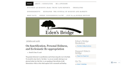 Desktop Screenshot of edensbridge.org